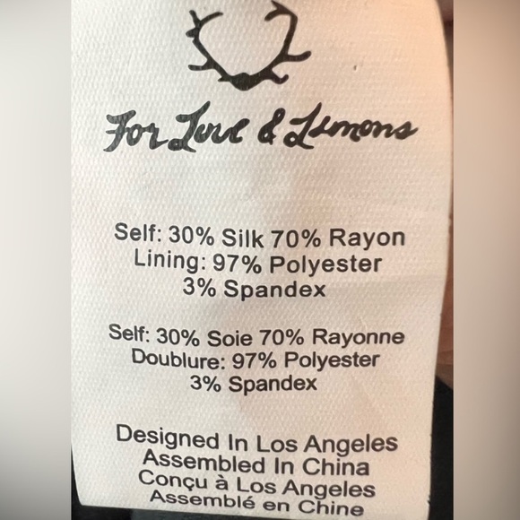 For Love & Lemons Colette Velvet Silk romper sz M - Picture 4 of 12